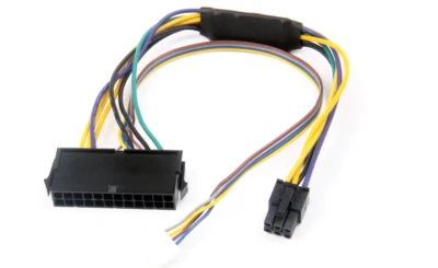 ATX 24-Pin to 6-Pin PCI-E PSU Power Adapter for HP Elite 8100 8200 8300  - Image 1 of 3