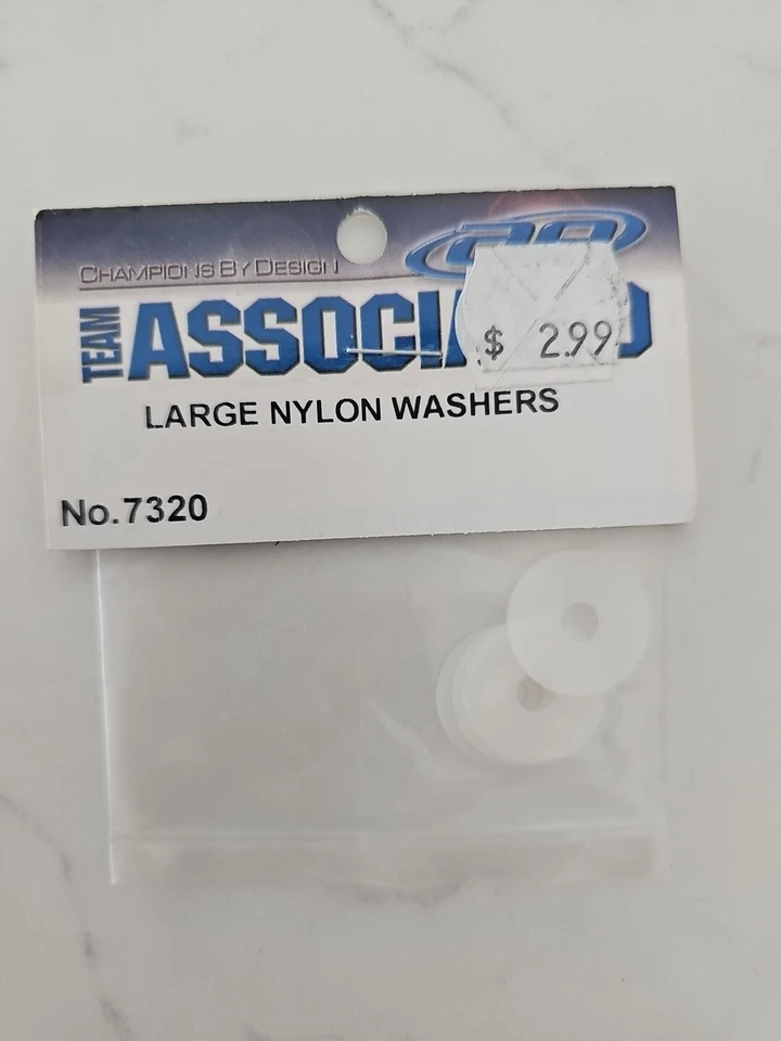 Rc10t3 Body Mount Washers Large Nylon Team Associated 7320