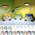 Desk Lamp Rechargeable Eye Protection Dormitory Desktop Reading Lamp with Pen
