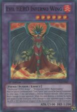 Evil HERO Inferno Wing - LCGX-EN067 - Super Rare - Unlimited Edition x1 - Lightl