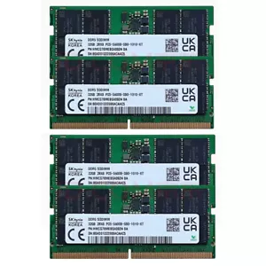 Hynix 128GB 4X32GB DDR5 5600MHz PC5-44800 2RX8 SODIMM Memory Ram HMCG88AGBSA092N - Picture 1 of 5
