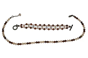 Modeschmuck Set 16" Halskette und 7" Armband - Bild 1 von 1