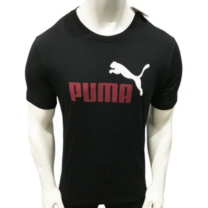 Neu mit Etikett Puma UVP $ 40,99 SCHWARZES KURZÄRMLIGES HERREN-T-SHIRT MIT RUNDHALSAUSSCHNITT GRÖSSE S L - Bild 1 von 5