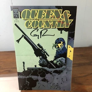QUEEN & COUNTRY # 1  Signed by GREG RUKA - Picture 1 of 12