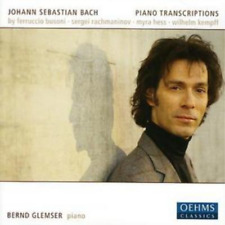Bernd Glemser Piano Transcriptions (Glemser) (CD) Album (UK IMPORT)