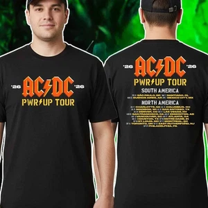 AC/DC PWR UP Tour 2026 T-Shirt - Picture 1 of 3
