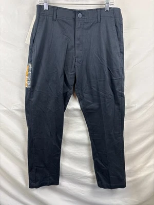 Calça Lee Masculina Azul Marinho Extremo Conforto MVP Ajuste Relaxado Elástica Tamanho 32X32 Nova Com Etiqueta - Imagem 1 de 4