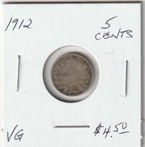 Canada 1912 5 Cents - Picture 1 of 2