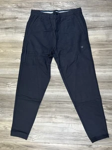 Mack Weldon Ace Sweatpants Total Eclipse Blue Men’s Medium NEW - Picture 1 of 16