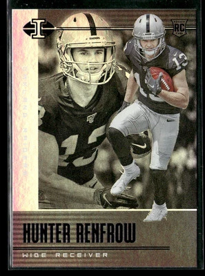 2019 Panini Illusions #50 Hunter Renfrow - Image 1 of 2