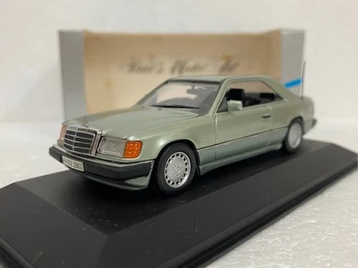 Minichamps Mercedes Benz 230CE Coupe 1987 W124 C124 1:43 diecast scale model car - Image 1 of 4