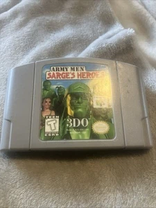 Nintendo 64 army men sarges heros - Picture 1 of 2