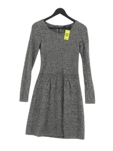 Hallhuber Women's Midi Dress S Grey Nylon with Wool Jumper Dress - Picture 1 of 6