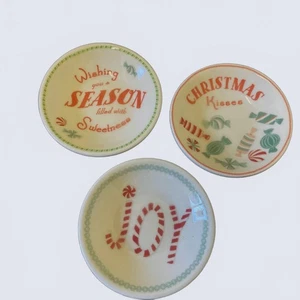 Little Studio lotto di 3 piatti decorazioni natalizie  - Foto 1 di 6