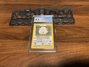 Chansey CGC 8.5 1999 Pokemon Base Set Unlimited #3/102 Holo Vintage 1999 - Picture 1 of 2