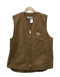 Carhartt WIP Work In Progress Work Vest / Brown /Large L / NWT - Picture 1 of 8