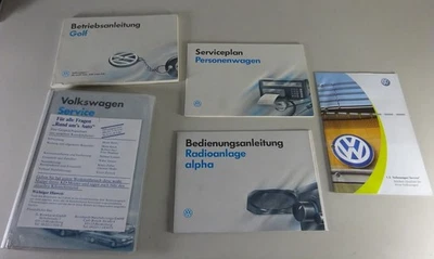 Mappa di Bordo + Istruzioni D'Uso VW Golf 3/III Incl. Variant Stand 07/1994 - Immagine 1 di 2