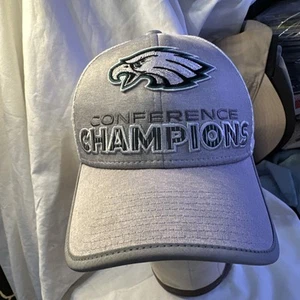 NFL New Era 9Forty PHILADELPHIA EAGLES LIII Super Bowl CONFERENCE CHAMPIONS CAP - Picture 1 of 4