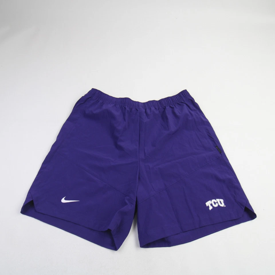 Шорты тренировочные мужские TCU Horned Frogs Nike OnField фиолетовые б/у - Изображение 1 из 1