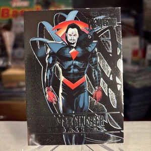 2023 Marvel Fleer Ultra Wolverine Mister Sinister Silver Medallion ⭐️ MINT - Picture 1 of 3