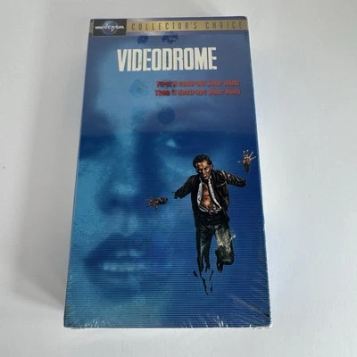 Videodrome VHS Video Tape Movie James Woods Horror Cronenberg Sealed - Image 1 of 4