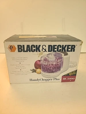Black & Decker Handy Chopper Plus Mini Food Chopper HC3000 Brand New - Image 1 of 4