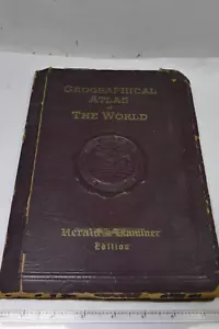 1936 Atlas Of The World The Geographical Publishing Co. African War Edition MAPS - Picture 1 of 14