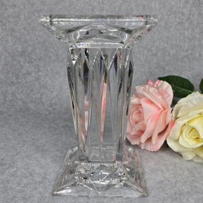 Quad Prism Flower Vase PartyLite 水晶双面烛台 — 第 1/4 张图片