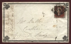 IRELAND 1845 KILRUSH TO SIX MILE BRIDGE VIA ENNIS COVER - Picture 1 of 3