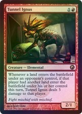 Tunnel Ignus - Foil New MTG Scars of Mirrodin Magic 2B3