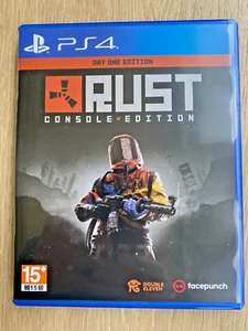 Rust Console Edition Day One PS4 Asia Version English *Preowned* with Unused DLC - Picture 1 of 6
