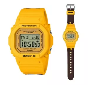 CASIO G-SHOCK BGD-565SLC-9ER HONEY AMARILLO/MARRÓN, SUMERGIBLE 100 METROS - Photo 1 sur 6