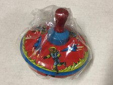 1960's Buck Rogers rare original metal spinning top 