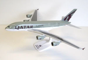 PPC Qatar Airways Airbus A380 1:200 Scale Snap-Fit Model Aircraft PP-224325 - Picture 1 of 6