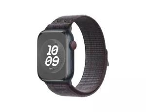 Apple Watch 45mm Nike Sport Loop | Color: Black/Navy - Photo 1 sur 2