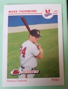 1991 Line Drive AAA #389 Mark Thurmond - Phoenix Firebirds - Picture 1 of 2