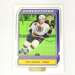 Sergei Samsonov 1999-2000 Upper Deck Retro Generations Hockey #G6C - Picture 1 of 10