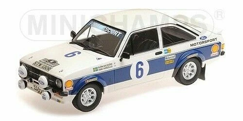 Ford Escort Rs 1800 Vincitori Rally Acropoli 1977 Minichamps 1:18 Modello No 6 - Immagine 1 di 1