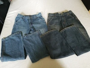 Lot of 2 Cherokee Boys size 10 Adjustable waist Carpenter fit Jeans - Picture 1 of 3