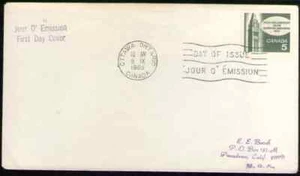 Canada. 441. 5c. Peace Town, Ottawa. FDC. 1965 -2 - Picture 1 of 1