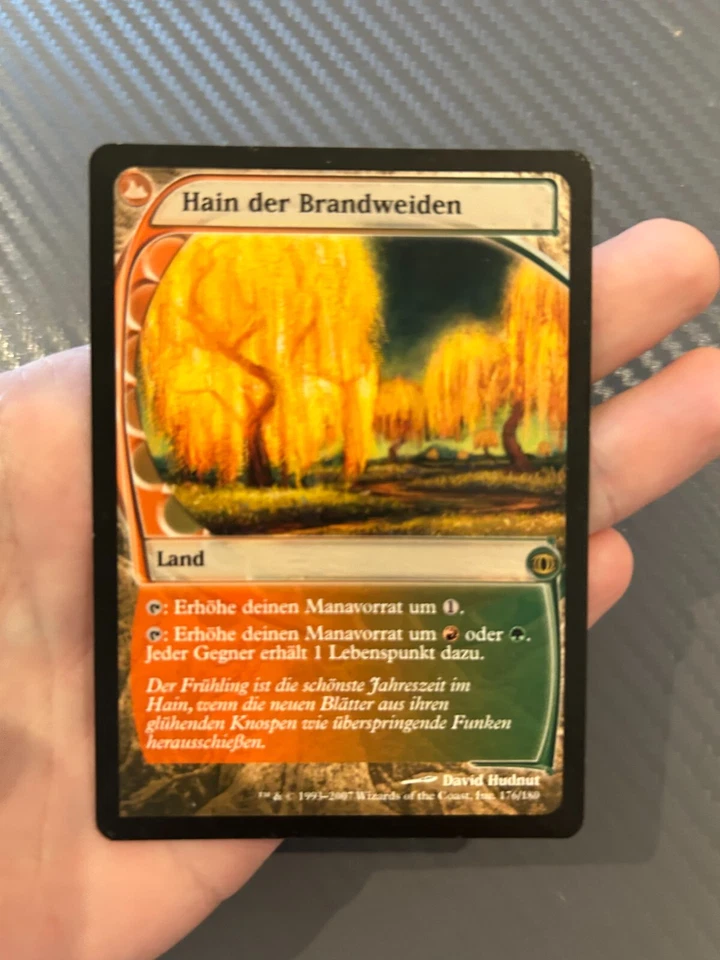 Magic the Gathering MTG: Grove of the Burnwillows - Future Sight GERMAN - Image 1 of 2