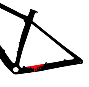 Blut Bluten Blutspuren Bike Rahmen Fahrrad MTB Aufkleber Sticker Set 10 Stk.  - Bild 1 von 1