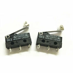 2pcs For Cherry DC2C-A1RB Microswitch SPDT 10A 250V AC Solder IP67 - Imagen 1 de 3