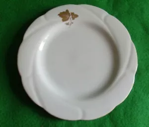 Seltmann Weiden, Cornelia, 1 Kuchenteller/Brotteller, Golddekor, Laub, Porzellan - Bild 1 von 7