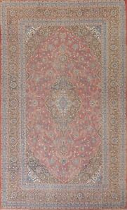 Vintage Floral Traditional Ardakan 9'x14' Area Rug Handmade Living Room Carpet