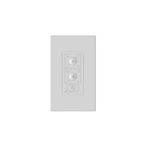 6 Speed Ceiling Fan Wall Control with Single Pole Wallplate in White - Picture 1 of 2
