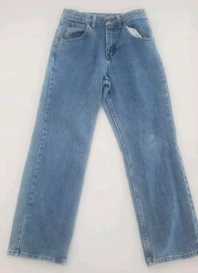 Wrangler Jungen Teen Jeans 14 26x27 Regular 955BBVW Straight Washed Blau Schule - Bild 1 von 10