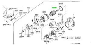 Alternator Armature Assembly For: Nissan Skyline R32 GTR BNR32 89-94 - Picture 1 of 1