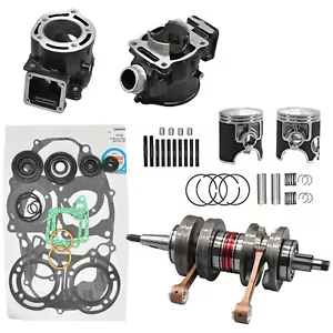 Complete Crankshaft Cylinder Gasket Engine Rebuild Kit For Yamaha Banshee 350 - Bild 1 von 22