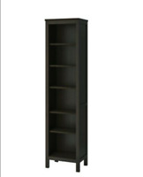 Hemnes Bookcase White Stain Light, Hemnes Bookcase Black Brown Light 35 3 8×77 1 2